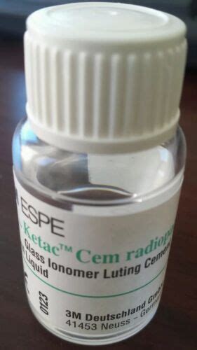 Buy M Espe Ml Liquid Ketac Cem Radiopaque Glass Ionomer Luting