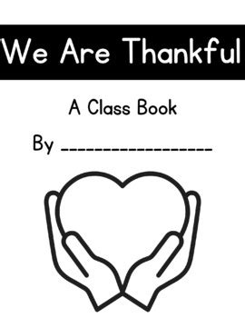 We Are Thankful Class Book by Teach Imagine Grow | TPT