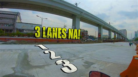 Wow Tatlong Lanes Na May Buhos Magsaysay Flyover Update Nlex Slex