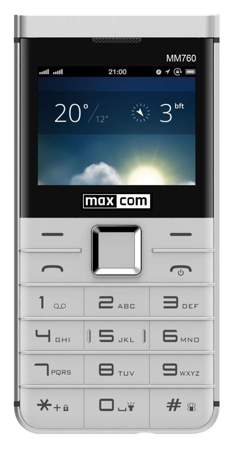 Stylowy Telefon Dla Seniora MAXCOM Comfort MM760 Sklep Opinie Cena