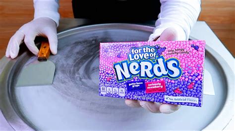 For The Love Of Nerds Candy Ice Cream Rolls Street Food ايسكريم رول