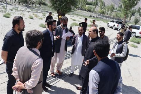 Visit Of Chief Secretary Gilgit Baltistan Skardu Development Authority