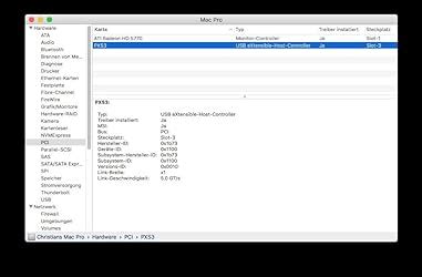 Inateck Usb Karte Port Pci Expresskarte F R Mac Pro Amazon De