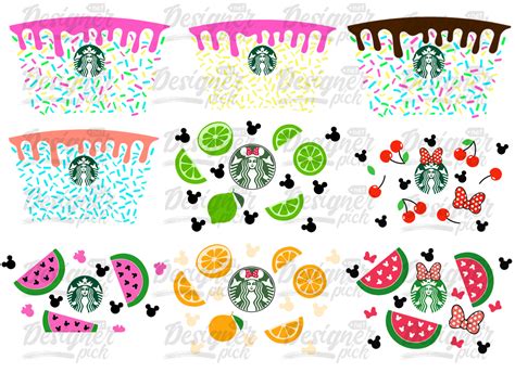 Starbucks Wrap Svg Bundle Best Quality Design Bundle