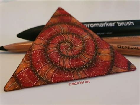 Marasu Zentangle Art Hand Fan