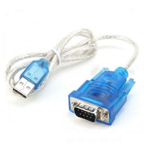 Cabo USB para VGA 9 Pinos Azul Tecset Eletrônica