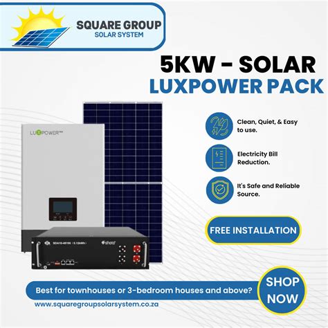 5.5KW Solar Kit Pack – Square Group Solar System