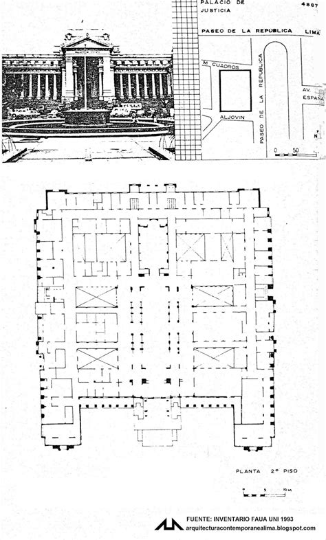 Arquitectura Contemporanea De Lima Palacio De Justicia