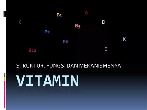 Ppt Vitamin Powerpoint Presentation Free Download Id5597718