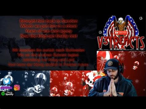 Veteran V3tReacts Reacts 2 Sabaton Long Live The King Lyrics