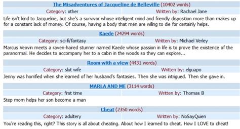 Stories From EroticStories Page FreeOnes Forum The Free Sex Community