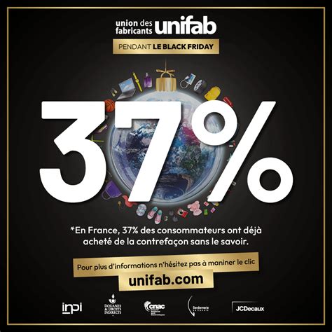 Opération de sensibilisation des consommateurs Black Friday UNIFAB