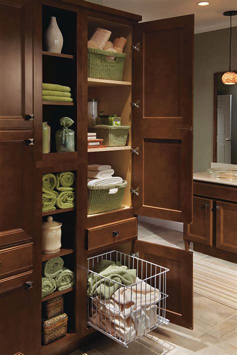 Tall Bathroom Cabinet With Hamper Semis Online