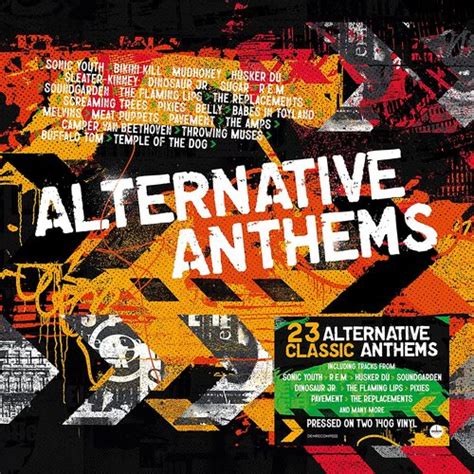 Various Artists Alternative Anthems Xlp Upcoming Vinyl April