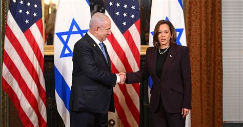 Kamala Harris îi cere lui Netanyahu să pună capăt războiului din Gaza