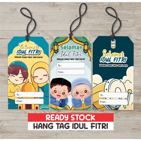 Jual Hangtag Lebaran Idul Fitri Label Tas Parcel Shopee Indonesia