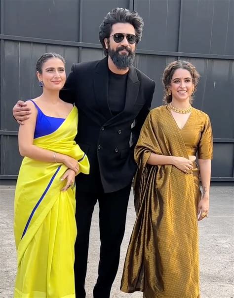 Vicky Kaushal Fatima Sana Shaikh And Sanya Malhotra Shine In