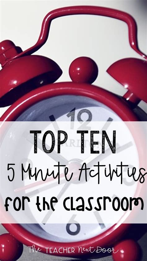 Find Ten Quick Activities For Transitions In The Classroom In This Post Team Building