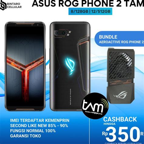 Jual Hp Bekas Second Asus Rog Phone Gb Gb Gb Gb