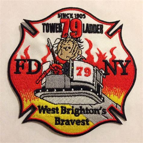 Fdny Ladder 79 Fdny Patches Fire Dept Logo Patches