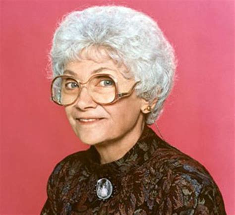 Estelle Getty As Sophia Petrillo In The Golden Girls 1985 92 Golden