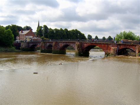 Chester River Dee Bridge A Bridge Over The River Dee Flickr