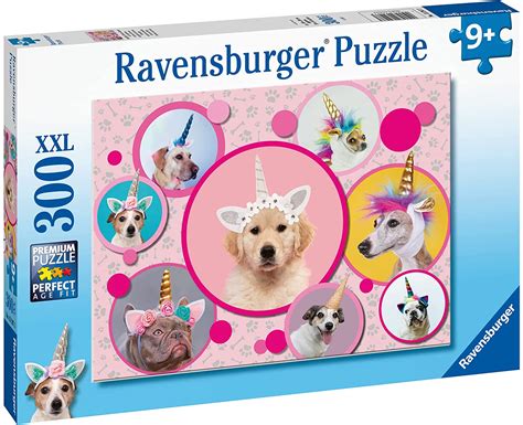 Comprar Puzzle Ravensburger Perritos Unicornios Xxl Piezas