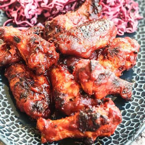 Spicy Honey BBQ Chicken Wings Recipe | Wicked Spatula