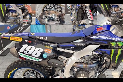 Mx La Yamaha Factory De Thibault B Nistant D Cortiqu E Pour Vous