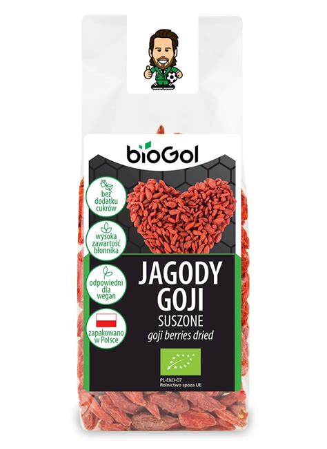 JAGODY GOJI SUSZONE BIO 100 g BIOGOL Sklep Ekologiczny Wrocław