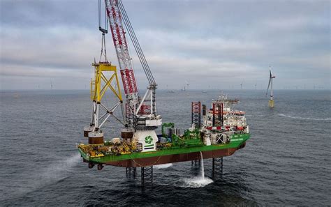 All Foundations In Place At Mw Borkum Riffgrund Offshore Wind Park