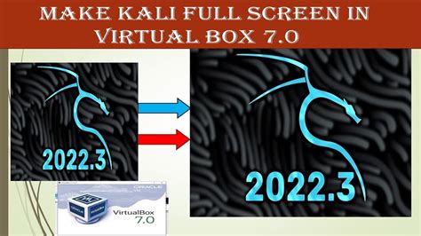 How To Make Kali Full Screen In VirtualBox YouTube