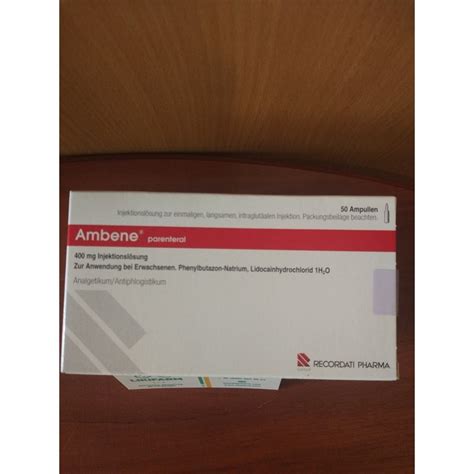 Купить Ambene Parenteral (Амбене) по лучшей цене с доставкой из ...
