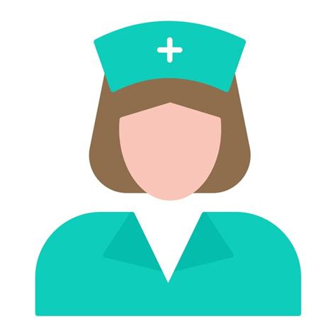 Premium Vector Nurse Vector Illustration Style