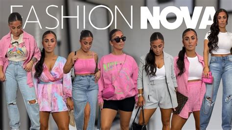 HUGE FASHION NOVA SUMMER TRY ON HAUL Denim 2 Piece Sets Skirts