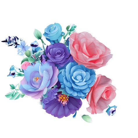 Watercolor Flower Bouquet Graphic · Creative Fabrica