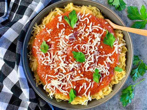 Spaghetti Squash Marinara