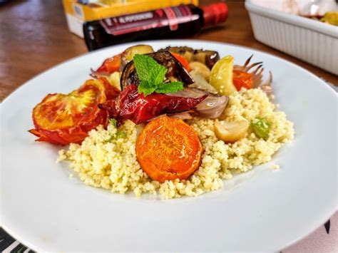 Couscous Marroquino Legumes Assados Revista Sabores Do Sul