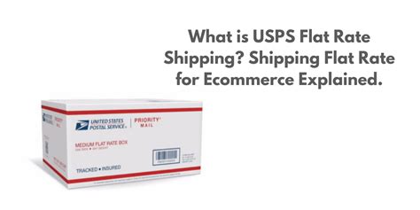 What Is Usps Flat Rate Shipping Shipping Flat Rate For Ecommerce Explained Reachship