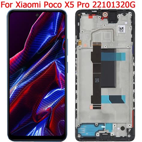 Original For Xiaomi Poco X5 Pro 5g Lcd Screen Display With Frame 6 67 Poco X5