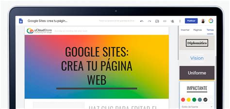 google sites create  website   minutes ucloud