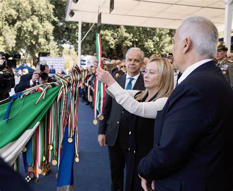 Il Presidente Meloni Alle Celebrazioni Per Il Anniversario Della