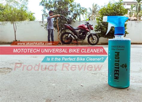 Mototech Universal Bike Cleaner Review: A great motorcycle cleaner ...