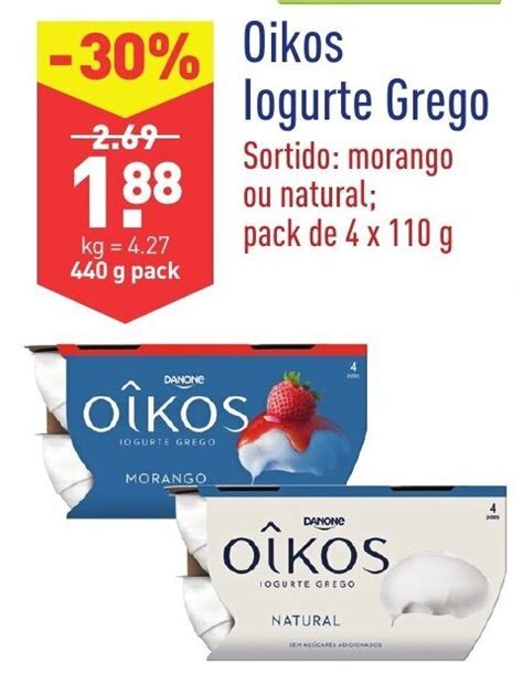 Promoção Oikos Iogurte Grego 440g em ALDI