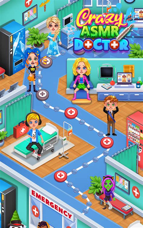 Asmr Nurse Hospital And Doctor Emergency Room Games App On The Amazon