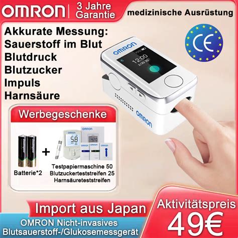 [Aus Japan importiert] Nicht-invasives, hochpräzises Glukosemessgerät ...