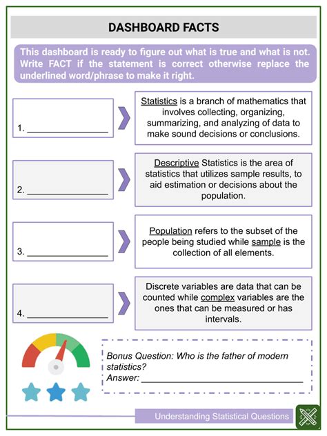 Statistical Questions 6th Grade