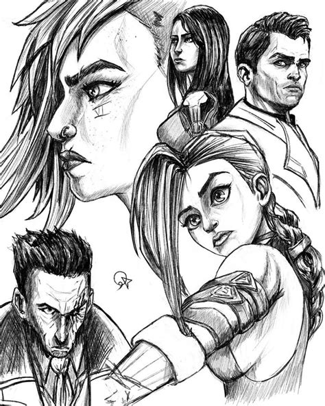 Arcane characters by Sketchmania.art