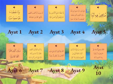 SURAH AL KHAFI AYAT 1 10 Match Up