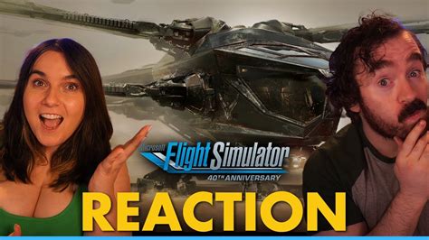 Microsoft Flight Simulator Dune Expansion Xbox Showcase Reaction Youtube